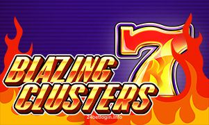 Imagem do jogo Blazing Clusters no 24bet